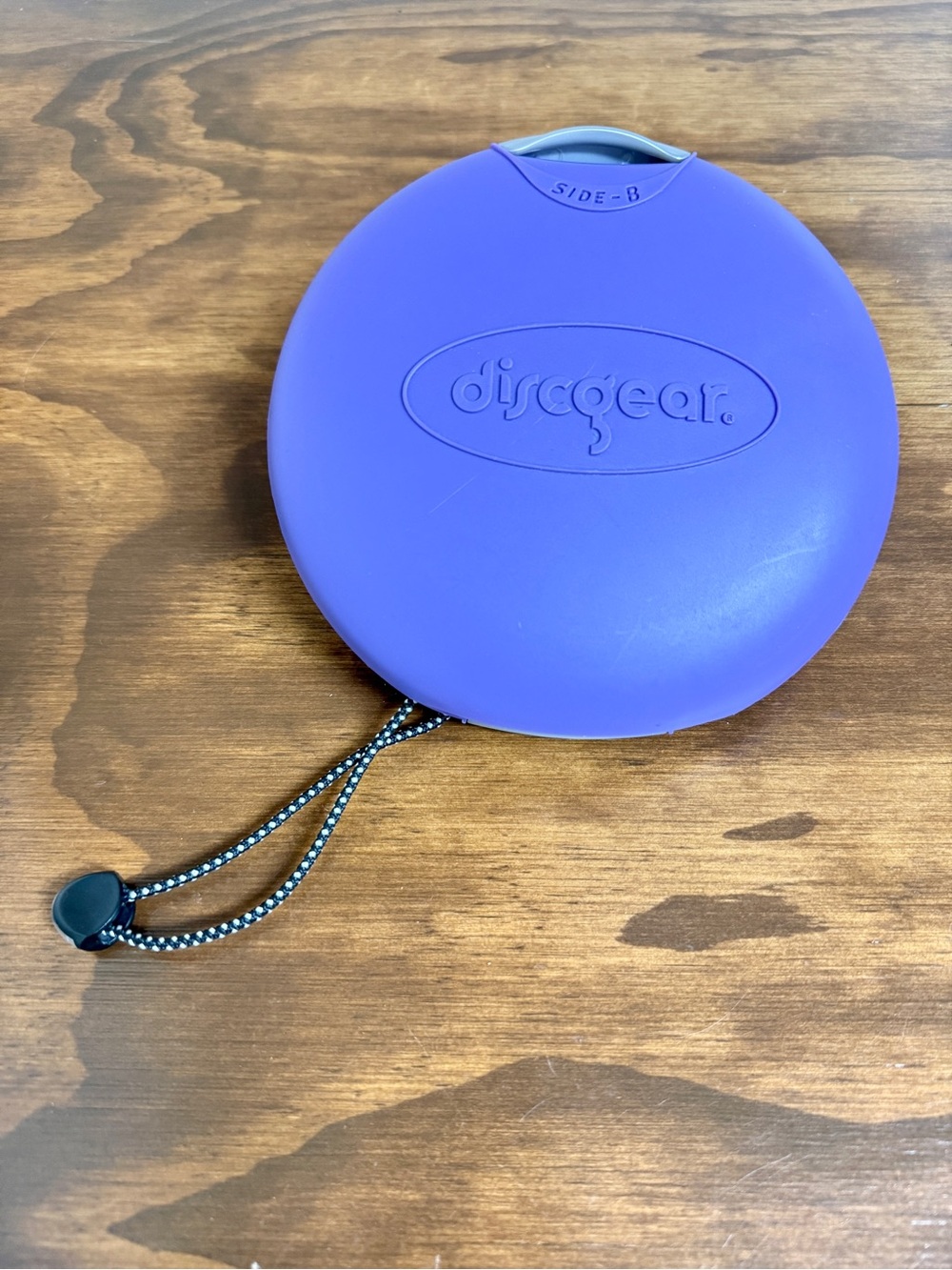 Vintage 90s Discgear Disc CD DVD Hard Shell Purple Carry Case